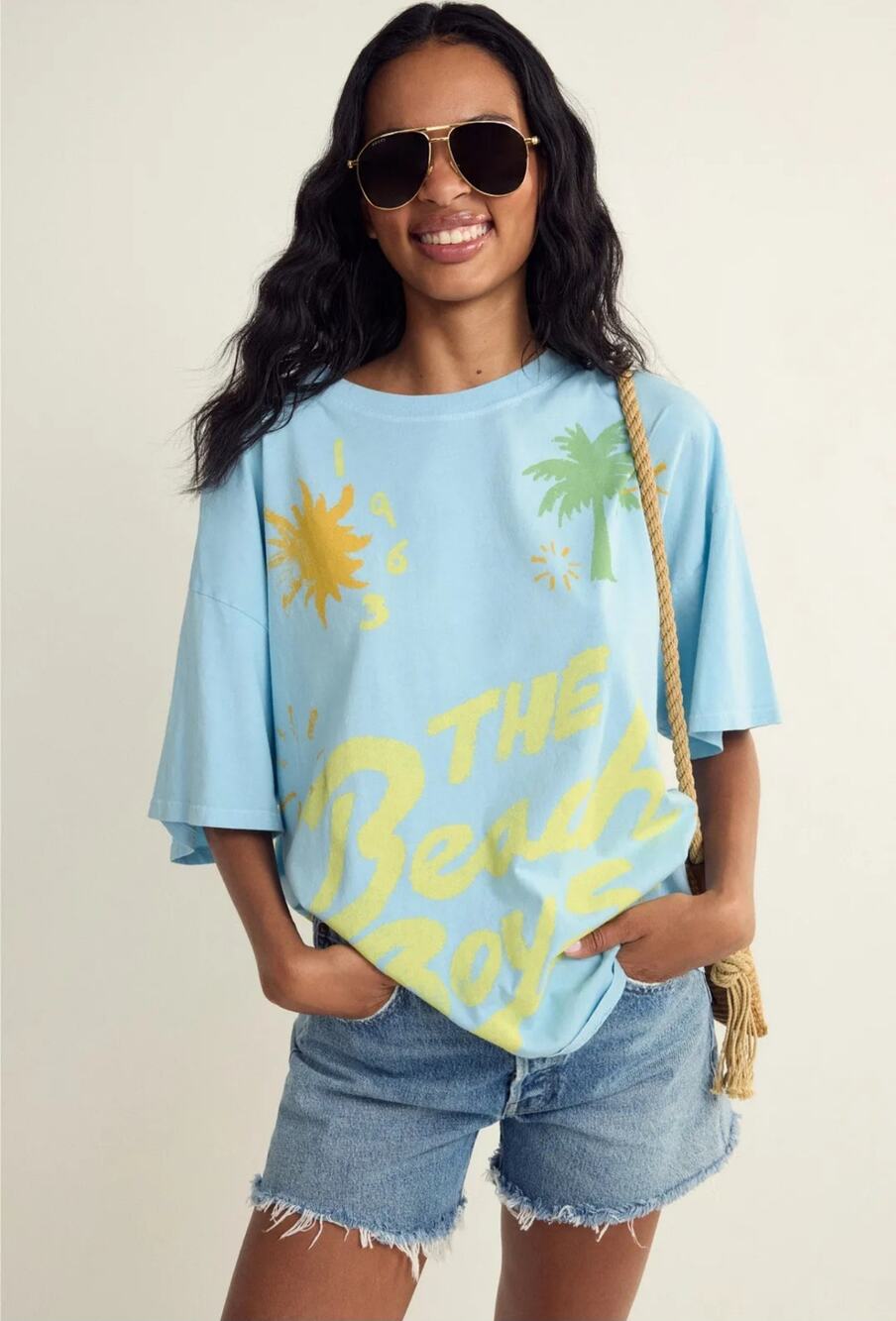 Daydreamer Beach Boys Oversized Tee Women Size Oversized